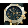브라이틀링 Chronomat Evo SS/YG/RU Blue Roman A7750 28800bph -BSW0217E