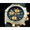 브라이틀링 Chronomat Evo SS/YG/RU Blue Sticks A7750 28800bph -BSW0217F