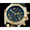브라이틀링 Chronomat Evo SS/RU Blue Roman A7750 28800bph -BSW0218A