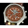 브라이틀링 Bentley Unitime Chrono SS/LE Brown Jap OS20 Qtz -BSW0236C