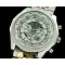 브라이틀링 Bentley Unitime Chrono SS/SS White Jap OS20 Qtz -BSW0237A