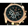 브라이틀링 Bentley Barnato Chrono RG/LE Black A7750 Sec@3 -BSW0239B