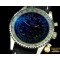 브라이틀링 Navitimer Cosmonaute SS/LE Black/Red Jap OS20 Qtz -BSW0243D