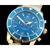 브라이틀링 Heritage Chrono SS/ME Blue Jap OS20 -BSW0260C