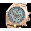 브라이틀링 Chronomat B01 RG/RG White Roman Jap OS20 Qtz -BSW0273A