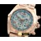 브라이틀링 Chronomat B01 RG/RG White Roman Jap OS20 Qtz -BSW0273A