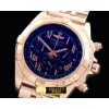브라이틀링 Chronomat B01 RG/RG Black Roman Jap OS20 Qtz -BSW0273B