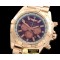 브라이틀링 Chronomat B01 RG/RG Brown Stick Jap OS20 Qtz -BSW0273F
