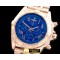 브라이틀링 Chronomat B01 RG/RG Blue Roman Jap OS20 Qtz -BSW0273G