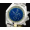 브라이틀링 Chronomat B01 SS/SS Blue/Yellow Stick Jap OS20 Qtz -BSW0274A