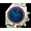 브라이틀링 Chronomat B01 SS/SS Blue/Orange Stick Jap OS20 Qtz -BSW0274B