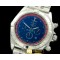 브라이틀링 Chronomat B01 SS/SS Blue/Orange Stick Jap OS20 Qtz -BSW0274B