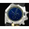 브라이틀링 Chronomat B01 SS/RU Blue/Yellow Stick Jap OS20 Qtz -BSW0276A
