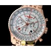 브라이틀링 Navitimer GMT RG/RG White A7750 -BSW0284A