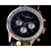 브라이틀링 Navitimer GMT RG/LE Black A7750 -BSW0286B