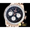 브라이틀링 Navitimer RG/RG Blue Sticks A7750 -BSW0312