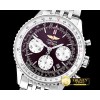 브라이틀링 Navitimer SS/SS Brown Asia 7750 Mod -BSW0321A