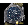 브라이틀링 Avenger BlackBird 44mm DLC/TI/NY/Grn Black GF A2824 -BSW0331