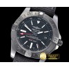 브라이틀링 Avenger II GMT BlackSteel DLC/TI/NY Black GF A2836 -BSW0336D