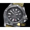 브라이틀링 Avenger II Seawolf DLC/NY Black CF ANF Asia 2836 -BSW0338A