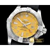 브라이틀링 Avenger II Seawolf SS/RU Yellow Num/Stk GF Asia 2836 -BSW0344B