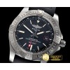 브라이틀링 Avenger BlackBird 44mm DLC/TI/RU Black GF V2 A2824 -BSW0349B