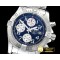 브라이틀링 Avenger II Chronograph 43mm SS/SS Blue GF A7750 -BSW0350C