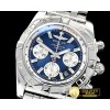 브라이틀링 Chronomat B01 SS/SS Blue/Stick GF Asia 7750 Mod -BSW0362A