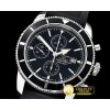 브라이틀링 SuperOcean Heritage II Chronograph SS/RU Blk OMF A7750 -BSW0372