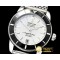 브라이틀링 Superocean Heritage II 42mm SS/SS White GF MY9015 Mod -BSW0376B