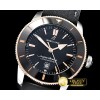 브라이틀링 Superocean II 44mm Cer RG/SS/LE/RU Black/Stk ANF A2824 -BSW0378