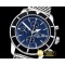 브라이틀링 SuperOcean Heritage II Chronograph SS/SS Blue ANF A7750 -BSW0381