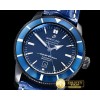 브라이틀링 SuperOcean Heritage II 46mm DLC/LE Blue ANF Asia 2824 -BSW0382