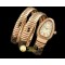 불가리 Serpenti Snake RG White Swiss Quartz -BVG0054C