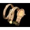 불가리 Serpenti Snake RG Gold Swiss Quartz -BVG0054D