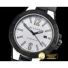 불가리 Diagono Magnesium 41 MG/RU White Jap Quartz -BVG0062A