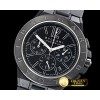 불가리 Diagono Magnesium Chrono PVD/MG/RU Black VK Qtz -BVG0063B