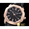 불가리 Octo Solotempo Automatic RG/LE Black Asia 23J Mod -BVG0064A