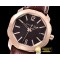 불가리 Octo Solotempo Automatic RG/LE Brown Asia 23J Mod -BVG0064B