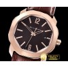 불가리 Octo Solotempo Automatic RG/LE Brown Asia 23J Mod -BVG0068B