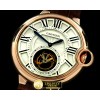 까르띠에 Ballon de Cartier XL Tourbillon RG/LE White FTour -CAR0233A