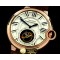 까르띠에 Ballon de Cartier XL Tourbillon RG/LE White FTour -CAR0233A