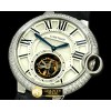 까르띠에 Ballon de Cartier XL Tourbillon SS/LE White FTour -CAR0234B