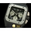 까르띠에 Santos 100 Chrono DLC/NY Black Asian 7753 -CAR0235