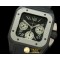 까르띠에 Santos 100 Chrono DLC/NY Black Asian 7753 -CAR0235