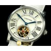 까르띠에 Ronde De Cartier Tourbillon SS/LE White Asian 2813 -CAR0236C