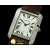 까르띠에 Tank Anglaise SS/LE White Jap Quartz -CAR0237