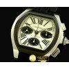 까르띠에 XXL Roadster Chrono SS/RU White 7753 -CAR0254A