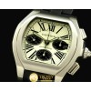 까르띠에 XXL Roadster Chrono SS/RU White 7753 -CAR0254C
