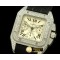 까르띠에 Santos 100 Chrono SS/Diam/LE White A7753 -CAR0258